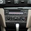 Carbon Fiber Model C Manual AC HVAC Climate Heater Temperature Control Panel Decal For BMW 1 Series E81 E82 E87 E88 2008-2013