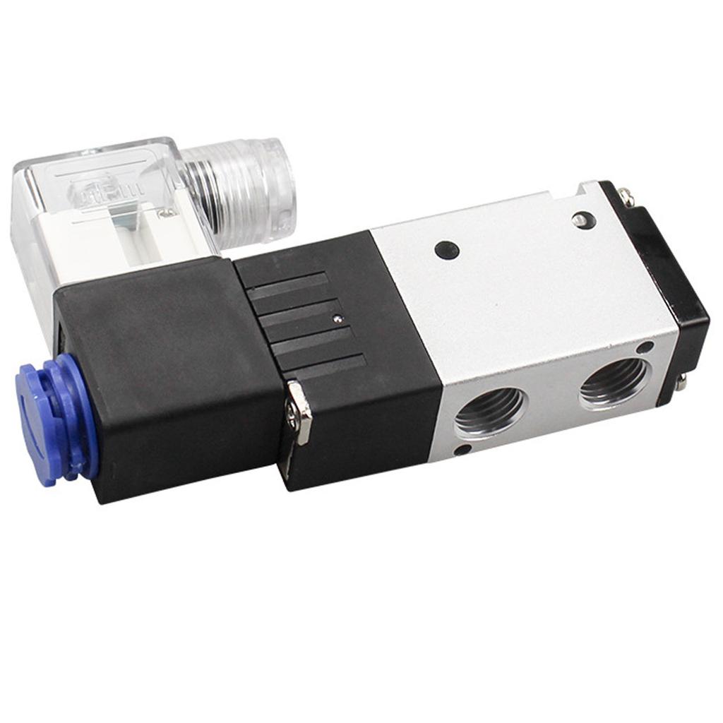 3V210 08 Electric Solenoid Valve 2 Position 3 Way Valve 1 4 Inch PT Inlet with Fittings