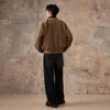 CABBEEN Men's Retro Corduroy Suede Collar Winter Jacket