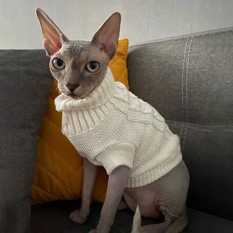 Zimní oblečení pro psy Pletené oblečení pro domácí mazlíčky Pro malé střední psy Svetr pro štěně čivava Svetr Yorkshire Pure Dog Ropa Perro