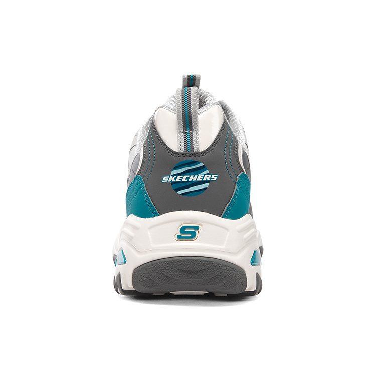 Skechers D'lites 1.0 Sneakers 'Beige Grey Blue' 894256-GRY