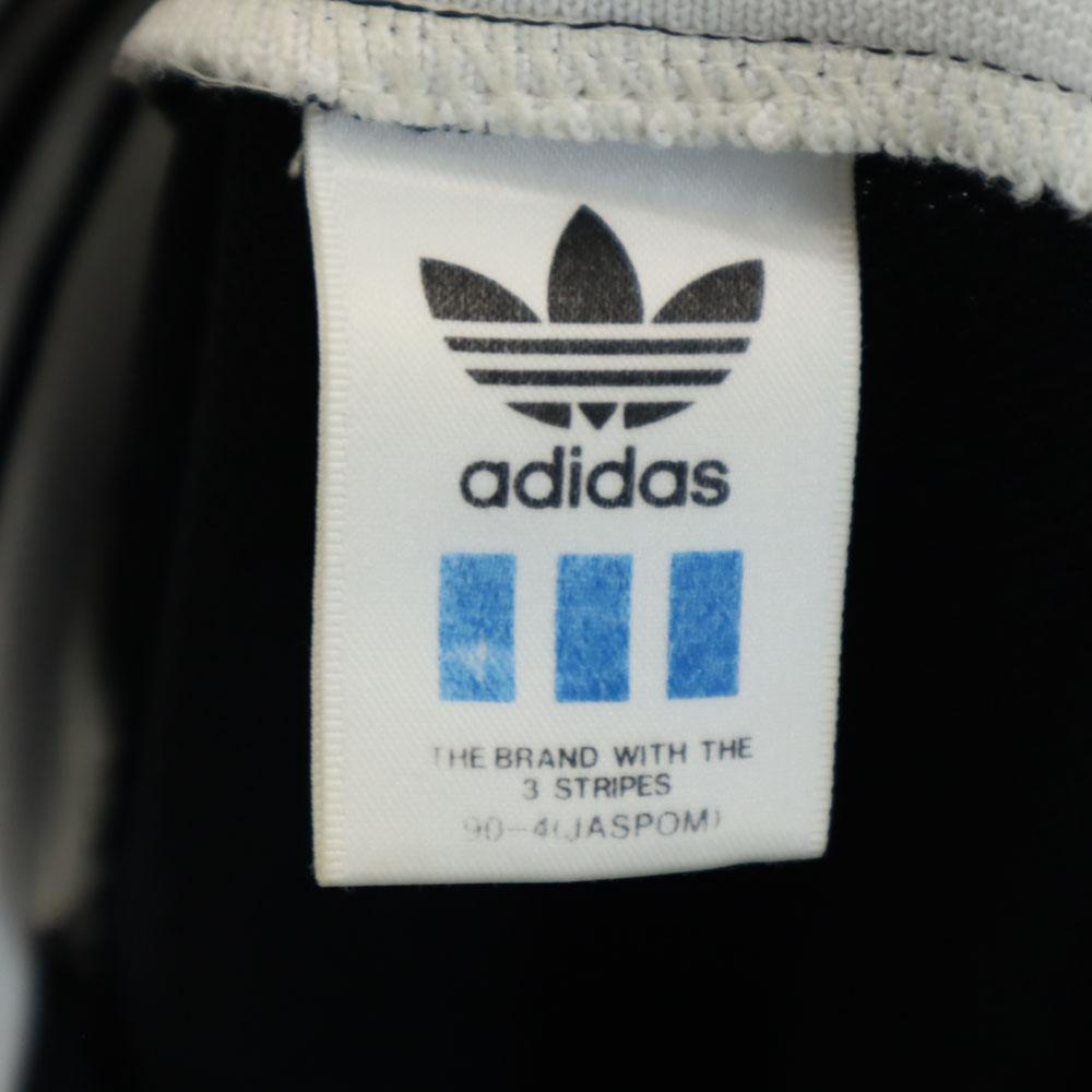 Adidas años 80 Descente logo antiguo Trefoil Chaqueta con cremallera de manga larga M Jersey Mujer Usado