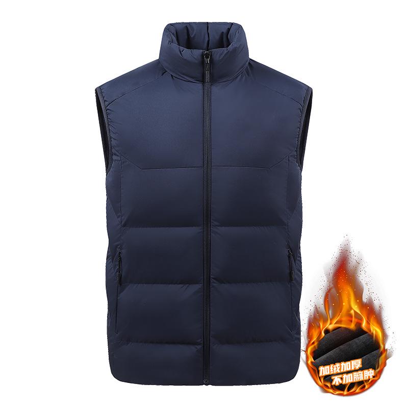 Unisex Plus Size Cotton Sports Vest for Autumn/Winter - Sleeveless Jacket for Adults and Kids Sports Training. XS