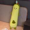 80-150Cm Cartoon Long Strip Fruit Plush Doll Pillow Cute Soft Vegetable Carrot Avocado Peach Plush Toy Home Decor Gift For Child