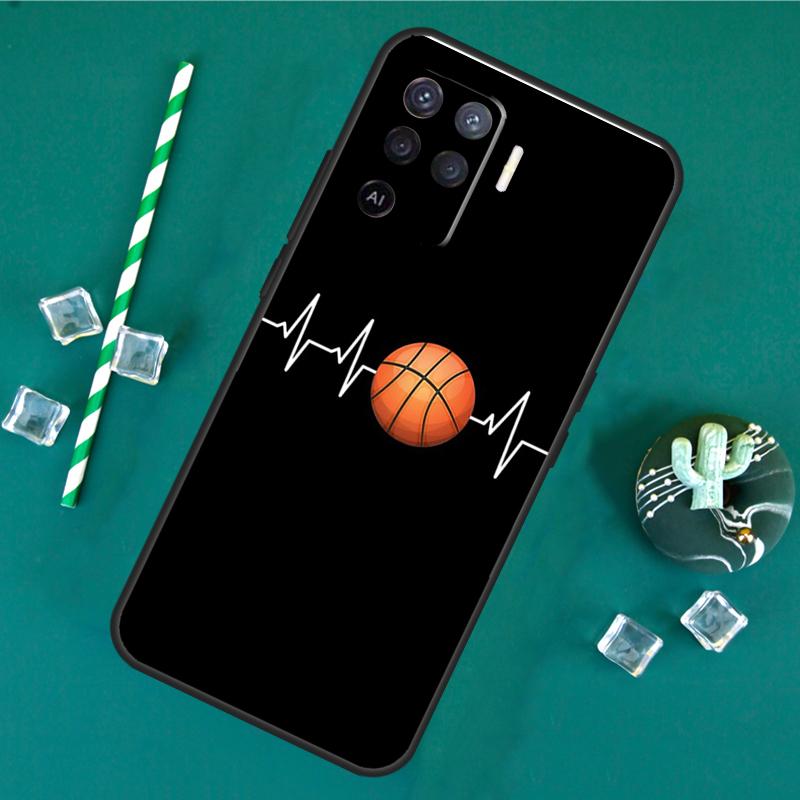 

Basketball Heartbeat Phone Case For Oppo A18 A38 A58 A78 A98 A40 A60 A80 A91 A15 A17 A74 A94 A54 A57S A16 A76 A96 OPPO A76