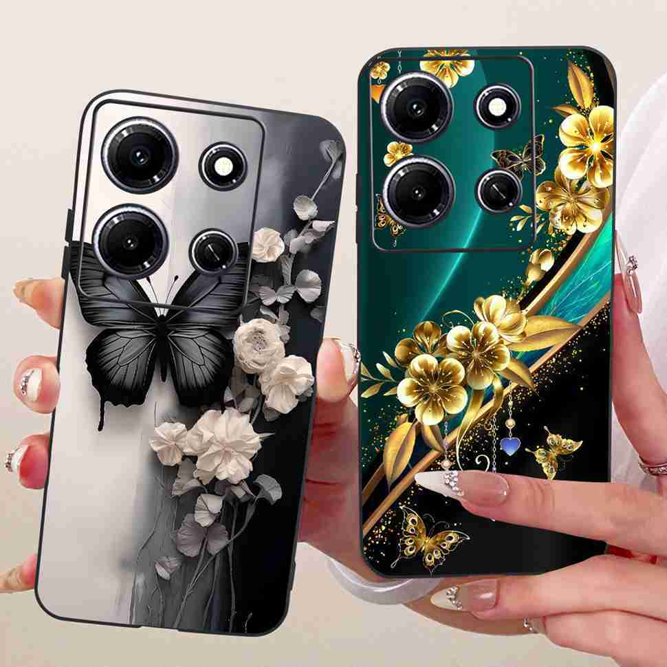 Phone Case For Infinix Note 30i X6716 Stylish Painted Cover For Infinix Note30i Note 30i Soft Silicone Shockproof Cover Fundas
