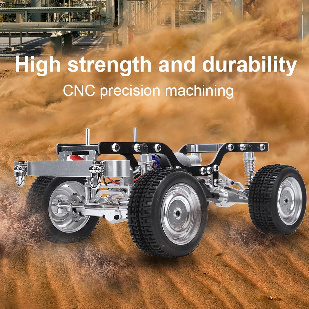 Accesoriu de Upgrade pentru Șasiul Mașinii cu Telecomandă Metalică pentru Mașina RC 1 12 MN D90