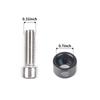 Universal 8mm 9pcs JDM Aluminum Fender Washers and Bolt for Honda Air Inlet Manifold Engine