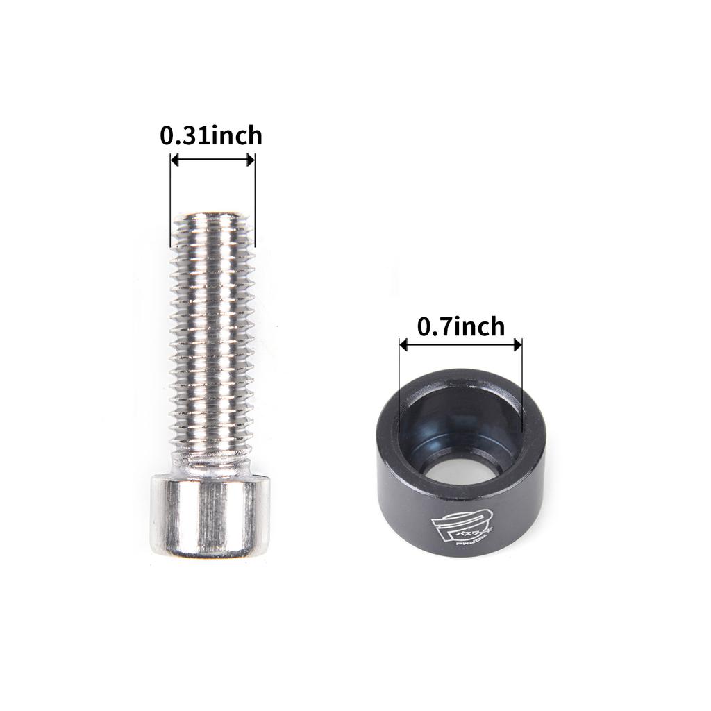 Universal 8mm 9pcs JDM Aluminum Fender Washers and Bolt for Honda Air Inlet Manifold Engine
