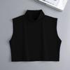 Women Simple Lightweight and Soft False Fake Collar Turtleneck Detachable Fake Collar autumn Hijab Neck Warmer