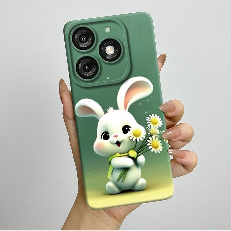 For Itel A50 A667L Casing Pretty Butterfly Flowers Soft Silicone TPU Shockproof Cover For Itel A50 A 50 ITELA50 2024 Phone Case