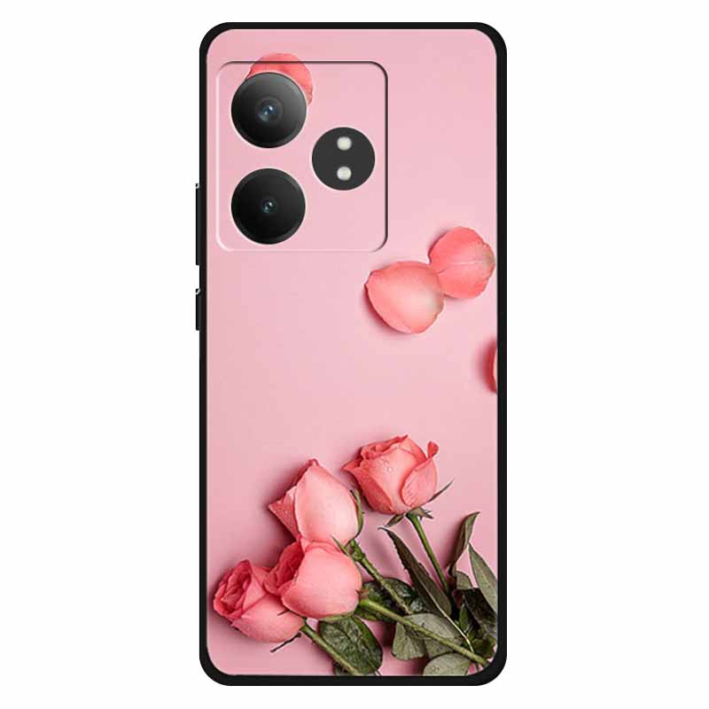 Funda For Realme GT 6T / GT 6 Cases Silicone Planet Painted TPU Soft Phone Back Cover For RMX3853 Protective Coque RMX3851  GT 6