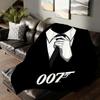 British Legend J James B Bond 007 Blanket Soft and Skin Friendly For Couch Bed Napping Bedspread All Seasons Comforter