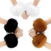 Fell-Handgelenkmanschetten Winter Flauschige Armstulpen Für Halloween Tägliche Cosplay Party Kostüm Zubehör