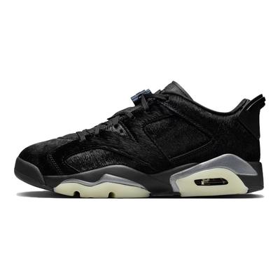 Air 6 Retro Low Blackout Sneakers da Donna Nero-Nero IO9786-001