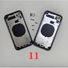 Rear Shell OEM For iPhone 13 Pro Max 12 Mini 11 SE3 14 Pro max Back Housing With Free Gifts,Back Shell Frame+Back Cover+Side Key