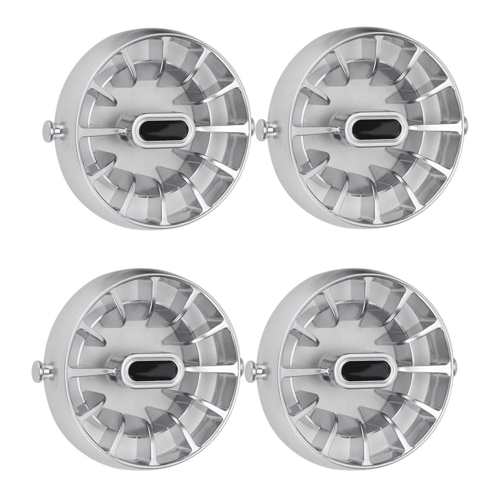 

4pcs Car Air Conditioning Outlet Cover Replacement for Smart Fortwo 3Door Hatchback C453 20152021