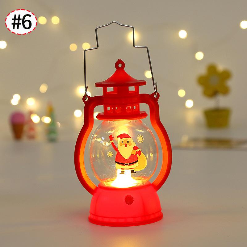 Glowing Christmas Tree Tabletop Ornaments Led Christmas Tree Windows Display Decor Festival Atmosphere Led Night Lights Gift