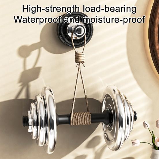 Hook Up Load-Bearing No Slip Suction Cup Hook Dopamine Reusable Storage Hook Universal Use for Home Organization