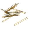 300PCS Women Wavy Thin U Shape Clips Hairpins Styling Hairdressing Salon Tool(Gold S)