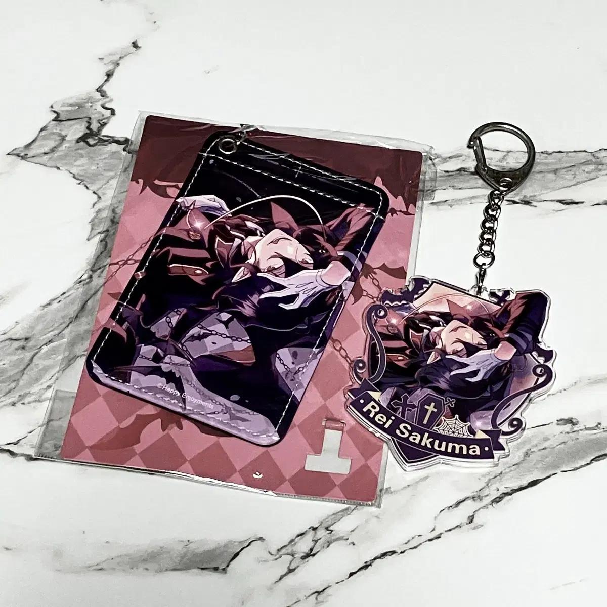 

Редко) Коллаборация Jungstar Ansta Sakuma Rei Визитница + Брелок