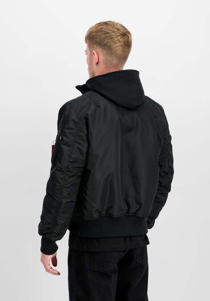 Зимняя куртка Alpha Industries MA-1 D-Tec SE (133104) black/lime