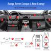 Pellicola Protettiva Interna per Land Rover Range Rover Evoque 2021-2026: Adesivo per Schermo, Leva del Cambio, Navigazione e Console