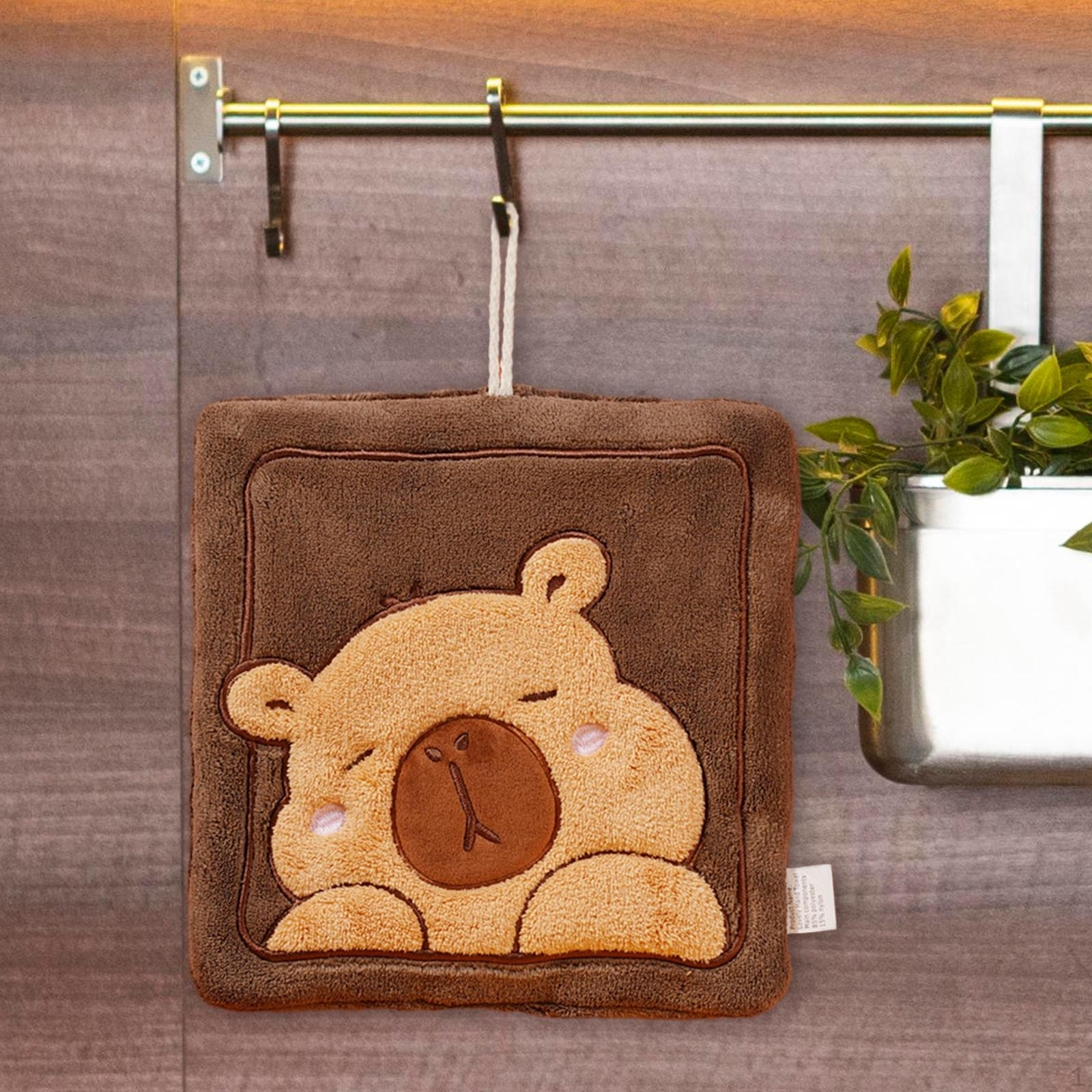 

Подвесные кухонные полотенца для рук, тряпки для мытья посуды, для сушки посуды, аксессуар для ванной комнаты, кухни, быстросохнущие кофейный