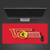 1. FC Union Berlin Mouse Pad, Large Gaming Desk Mat, Non-slip XXL Mousepad for Laptop & Tablet, Mini PC Playmat with Stitched Edges