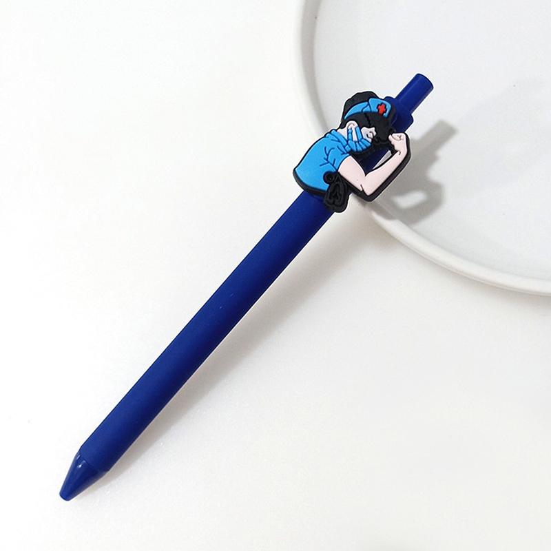 Krankenschwester Arzt Gel Stifte 0,5 Mm Schwarz Tinte Schreiben Stift Cartoon Ornament Versenkbare