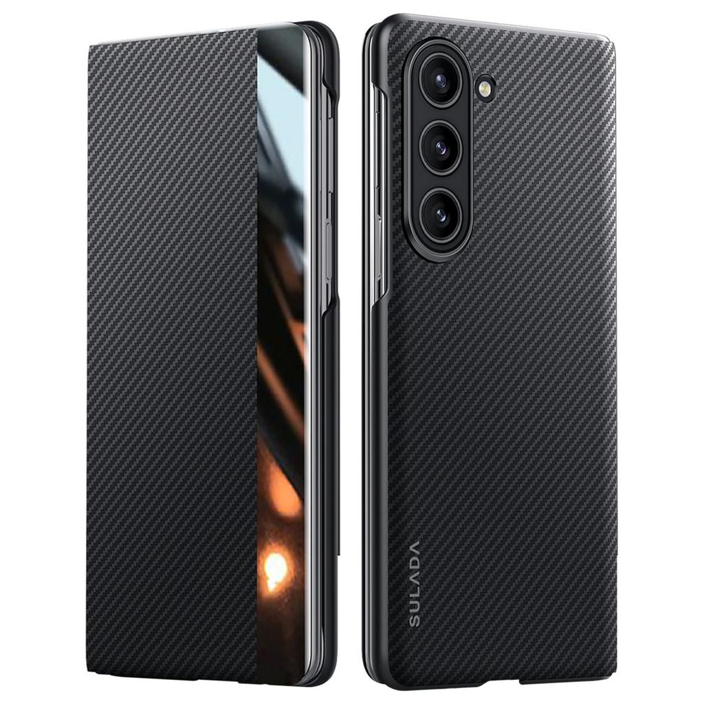 SULADA For Samsung Galaxy Z Fold5 5G Case Leather Flip Phone Cover with Card Slot