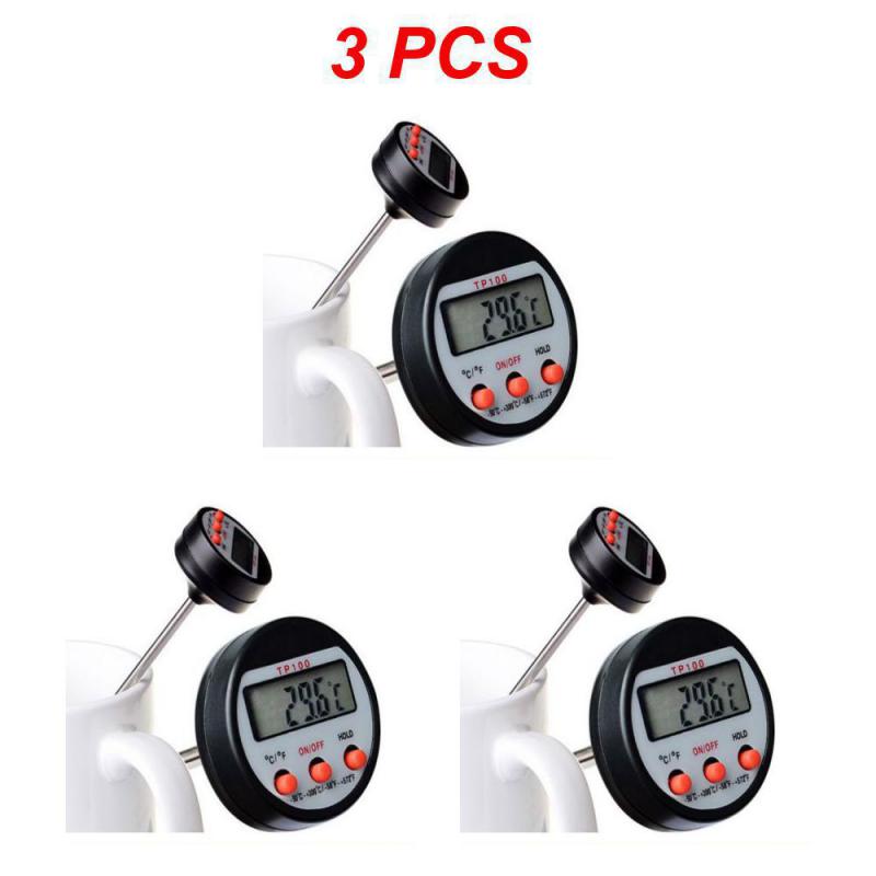 BBQ Thermometer Stainless Steel Barbecue Charcoal Grill Smoker Temp Gauge and Heat for Cooking Meat