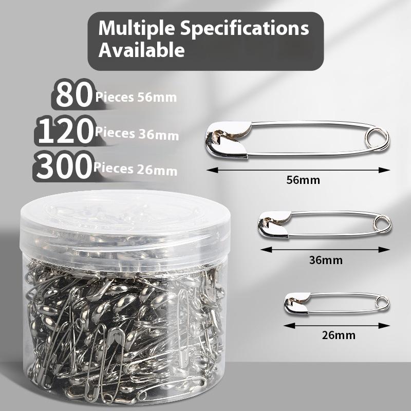 10-300Pcs Curved Safety Pins 36Mm Quilting Basting Pins Bent Safety Pins For Quilting And Knitting Handmade Sewing Accessories
