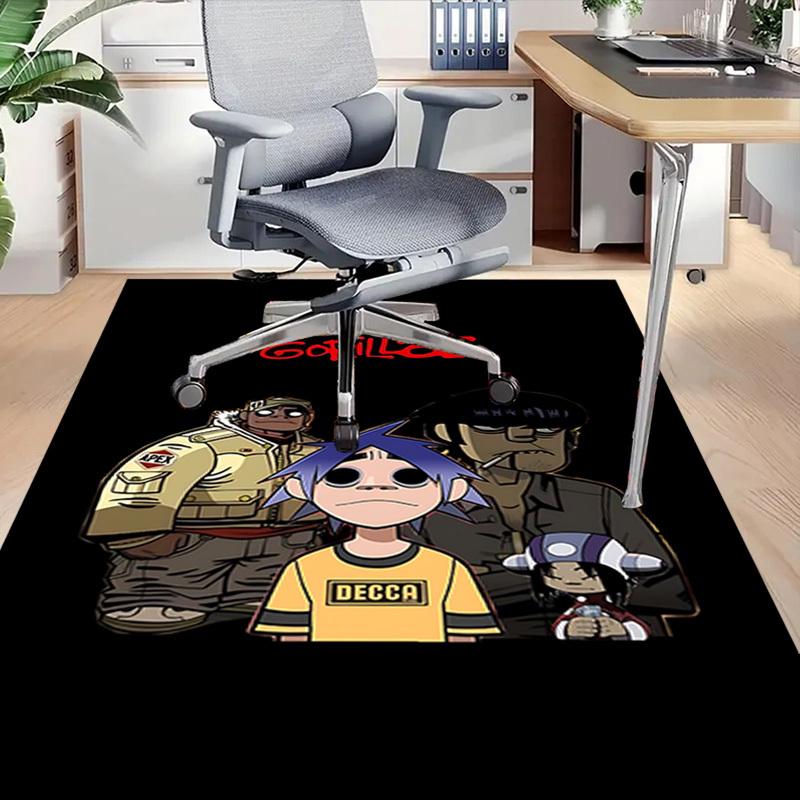 1pc gorillaz decca Carpet, Office Rug Outdoor Mat Home Decor Area Carpet Festival