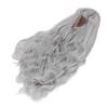 1 3 BJD Doll Hair Soft Smoothly Silver Gray Naturally Curly BJD Doll Wavy Hair Wig for Dress Up DIY