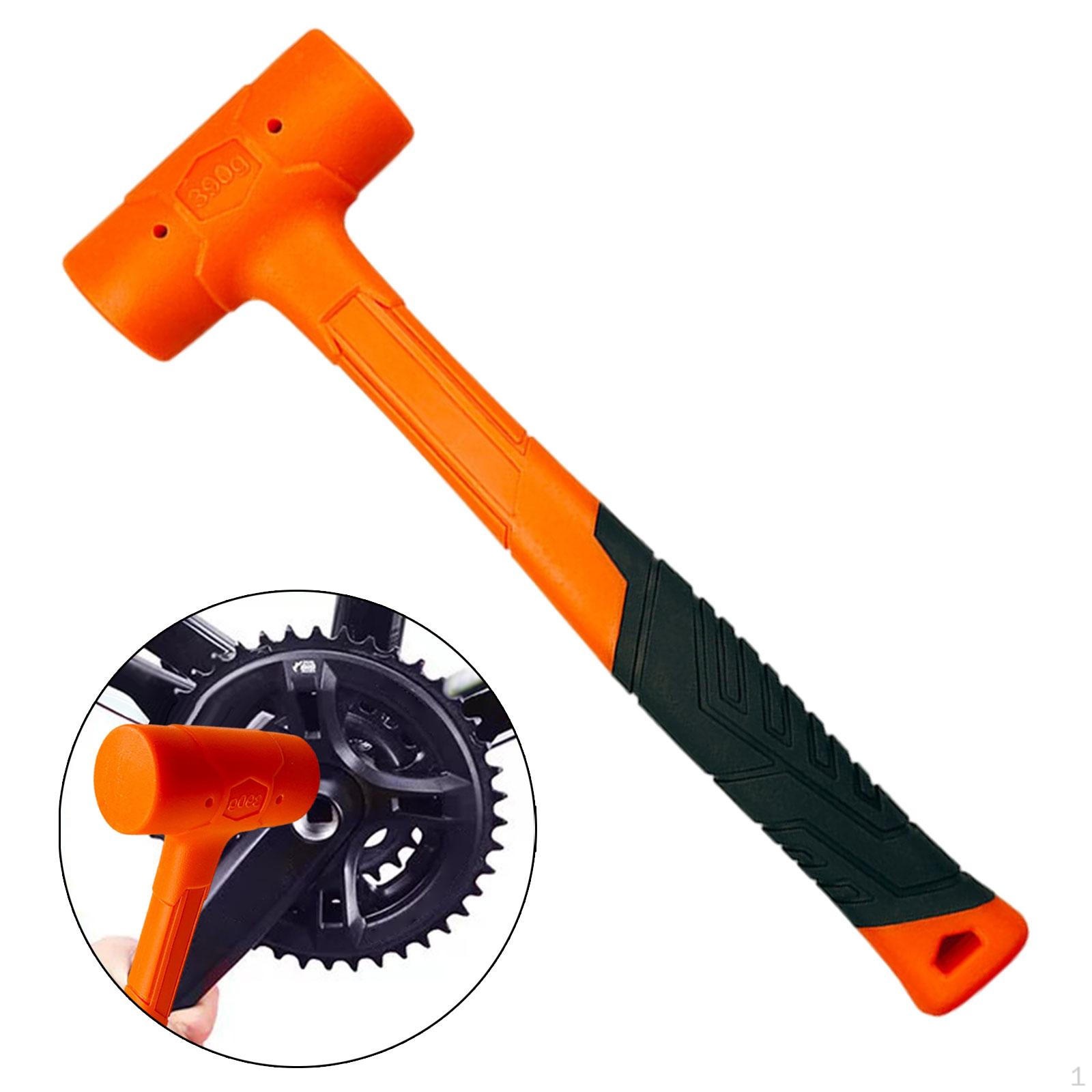 Bike Mallet Mountain Road Repair Sturdy Portable with Comfortable Handle