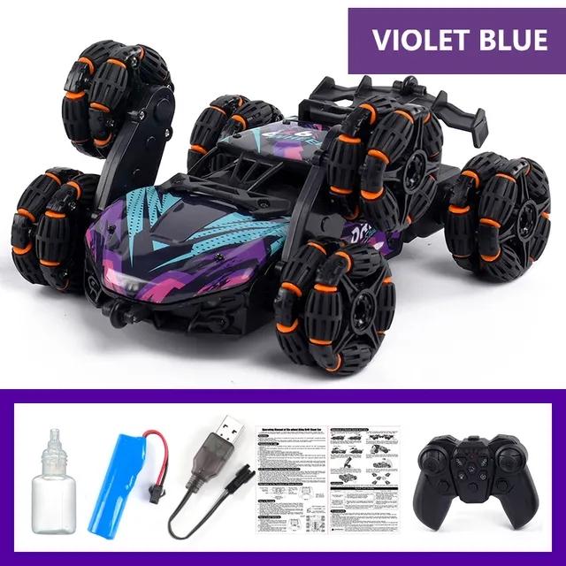 

Six Wheels RC Car Toy Spray Twisting Stunt Drift Car Remote Controlled Cars RC Toys for Children Adults Remote Controlled Car фиолетовый