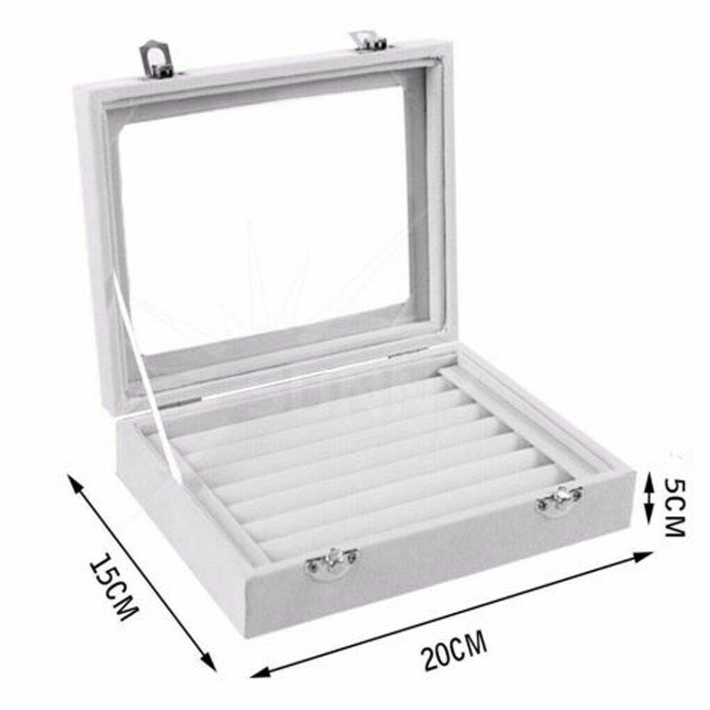 Velvet Finger Rings Rings Displays Case Korean Gift Box Jewelry Show Box Jewelry Packaging Storage