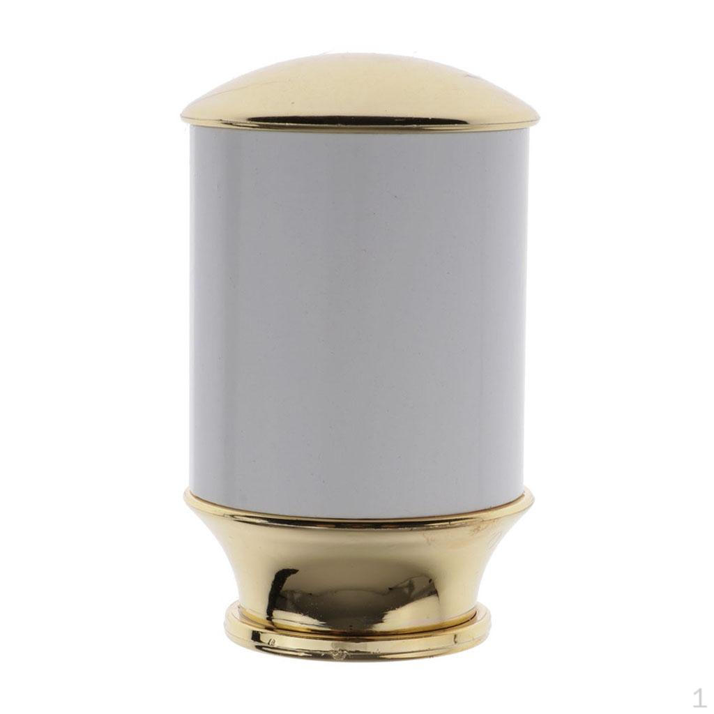 Decorative Finial Heads for 28mm Dia Curtain Drape Drapery Poles A_White
