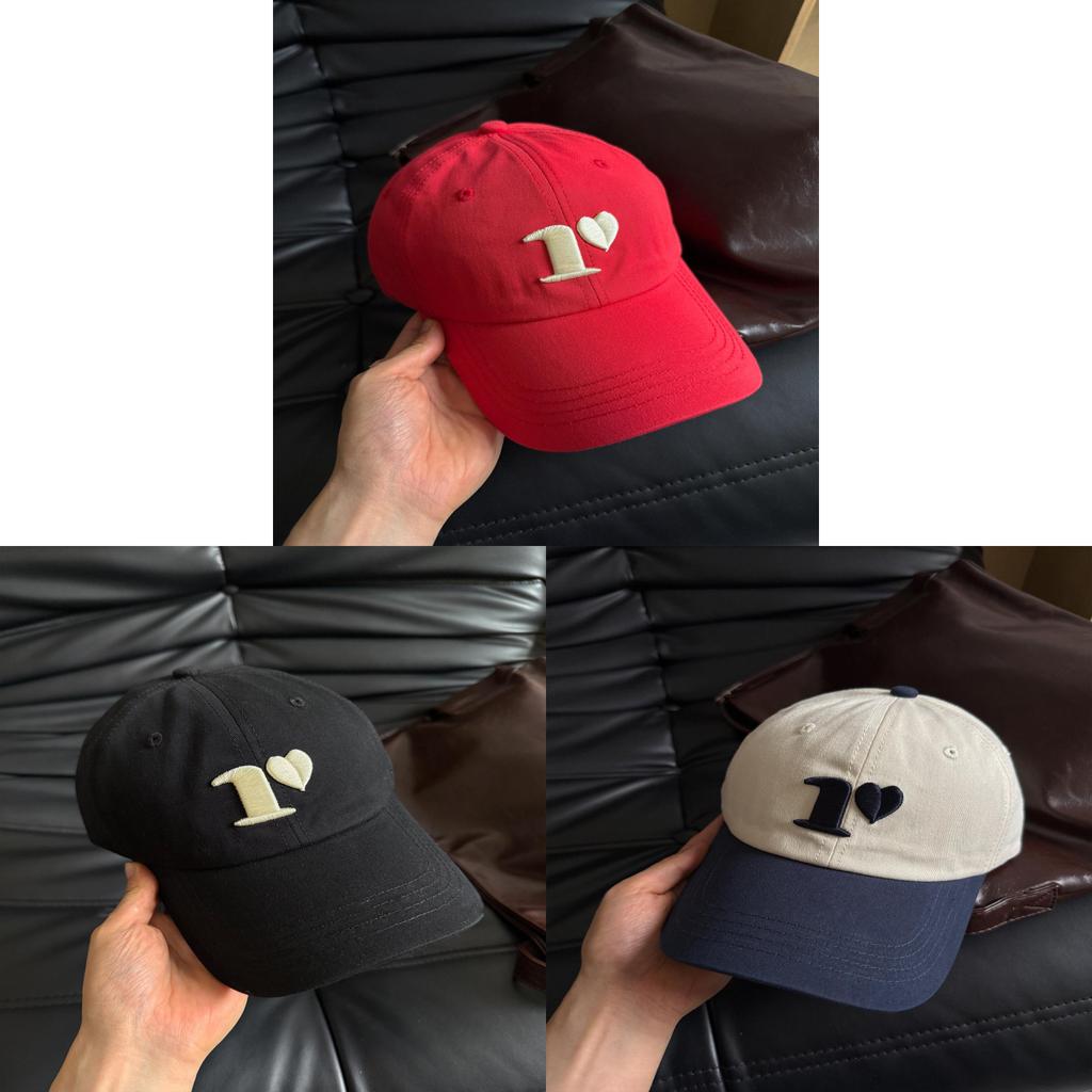 Cotton Embroidered Baseball Cap For Women Men Sun Protection Casual Outdoor