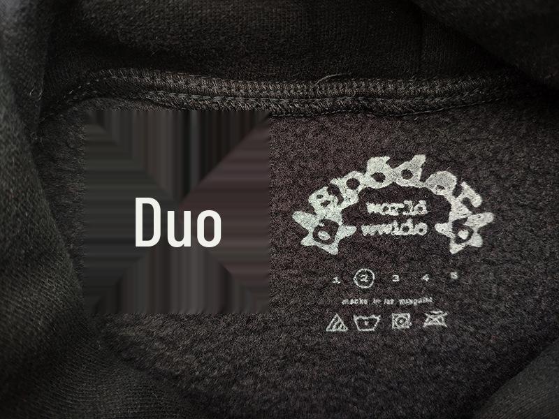 Spider Heavyweight 450G Fleece-lined Hoodie - European & American Trendy Brand Sp5der Sweatshirt