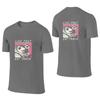 Live Fast Eat Trash Instagram Style Reversible Tshirt Street Hiphop Heat Transfer Short Sleeve