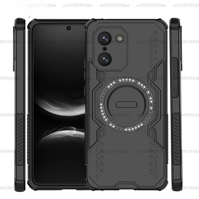 Armor Case For OnePlus Nord CE 5 Magnetic Adsorption Wireless Charge Cover For OnePlus Nord CE 5 Case For OnePlus Nord CE 5 Case