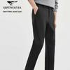 Men's Crisp High-Stretch Straight-Leg Casual Pants