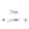Digio2 Nano Saver Compatible Combination Security Lock, Lightweight, Z2782