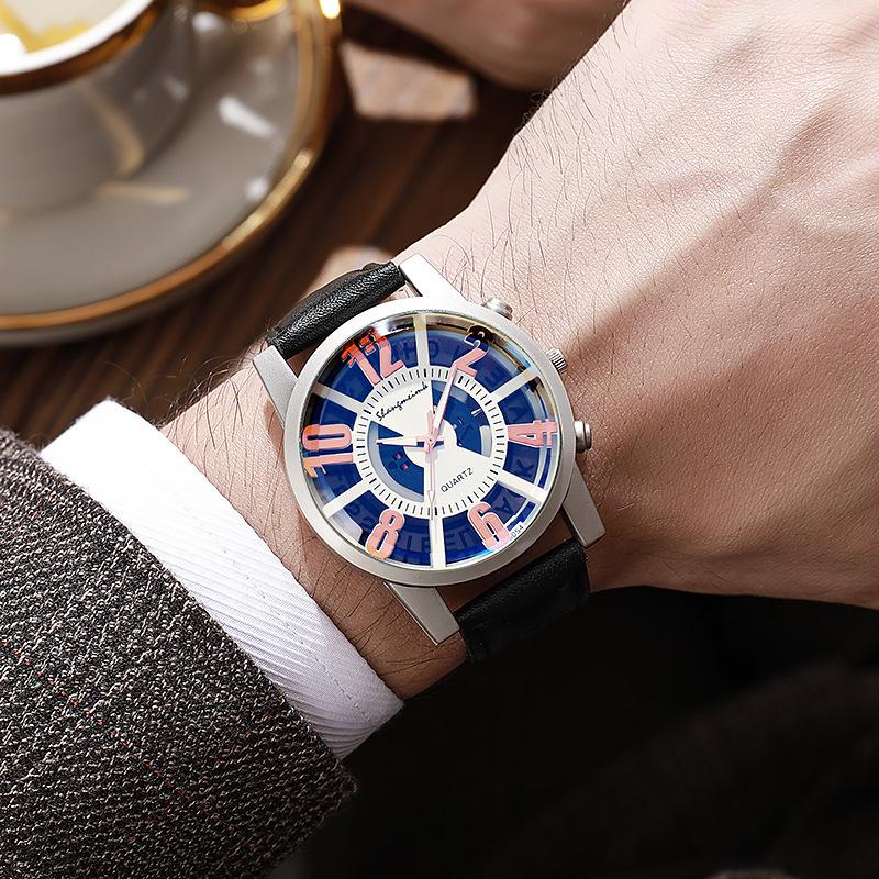 Fashion Style Men's Watches Original Design Mans Quartz Wristwatches Business Male Best Gifts Clock for Husband,Family,Friend