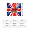Union Jack Britische Flagge Vereinigtes Königreich Decken Samt Ultra-Weiche Überwurfdecken für Zuhause Sofa Bett Teppich