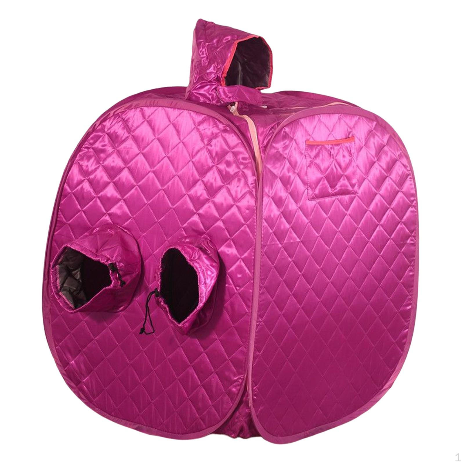 

Компактная персональная сауна для домашнего спа-салона — складная и портативная фиолетовый