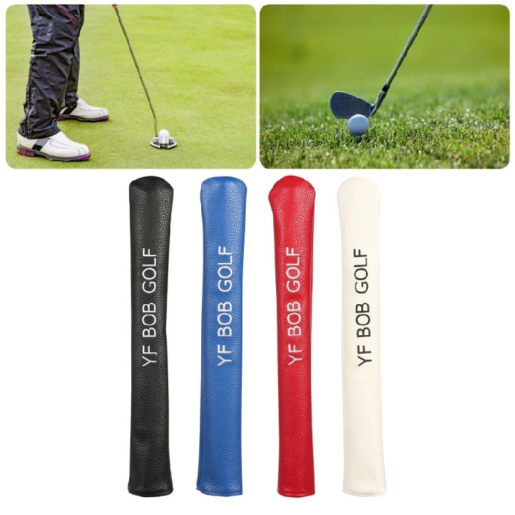 Golf Alignment Stick Cover, PU Golf Alignment Stick Holder Headcover Watertight Protection Cover for Aiming Exercise
