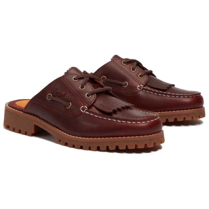 Timberland Noreen Comfortable Versatile Rubber Sole Anti-Wear Non-Slip Closed-Toe Slippers Women slippers Brown TB0A4198EIW1